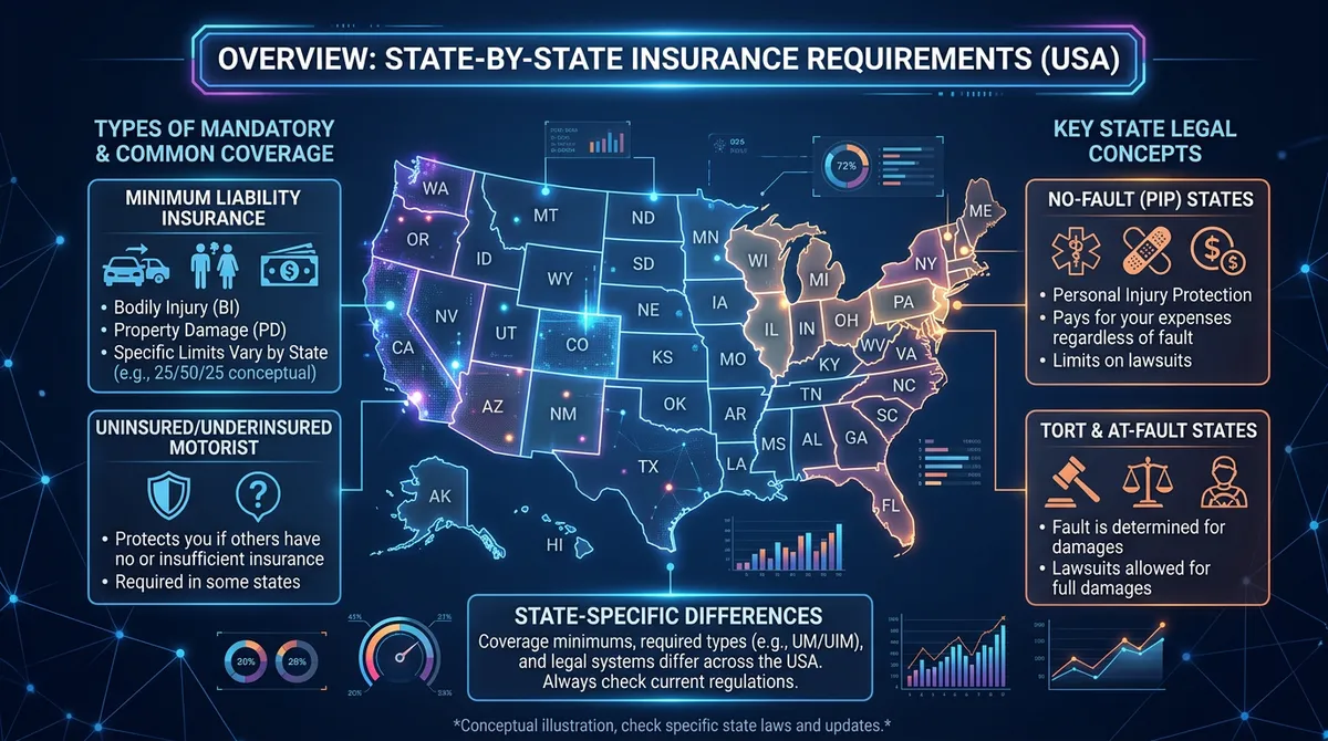 Требования по штатам
